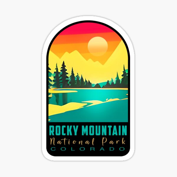Item preview, Rocky Mountain National Park Colorado designed and sold by CattlettArt.