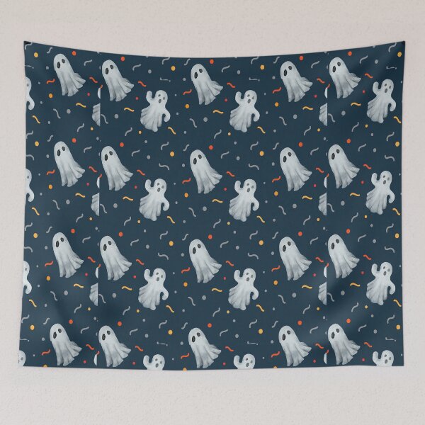 Item preview,  Halloween  pattern ghosts designed and sold by Designista436.