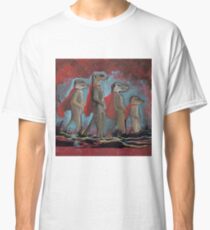Super Hero Meerkats Assemble! Classic T-Shirt