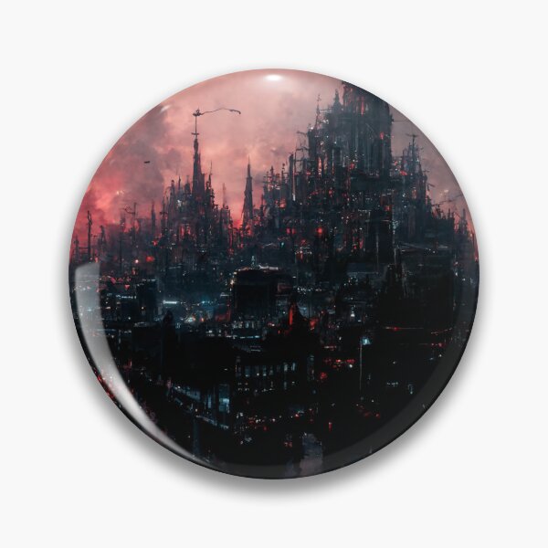 Item preview, Cyberpunk Cityscape #1 designed and sold by NephilimGear.