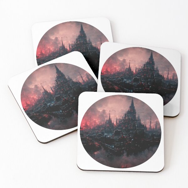 Item preview, Cyberpunk Cityscape #1 designed and sold by NephilimGear.