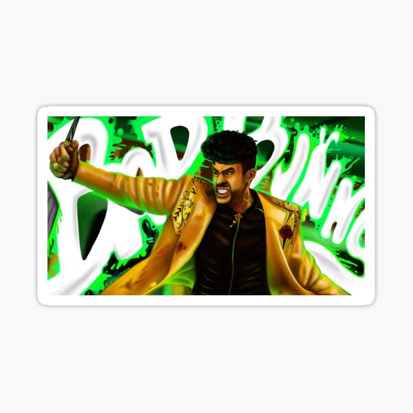 Bad Bunny from Bullet Train Sticker