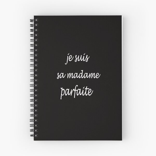 Item preview, je suis sa madame parfaite designed and sold by toufikpromo.