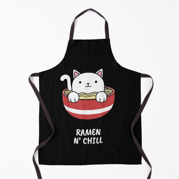 Item preview, Kawaii Japanese Anime Cat Ramen N'chill designed and sold by dolsy-store.