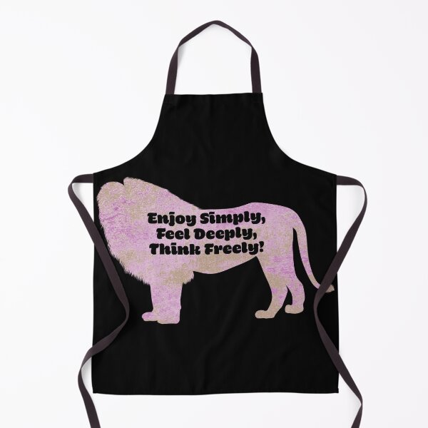Item preview, Enjoy Simply, Feel Deeply, Think Freely! designed and sold by Lezbo1986.