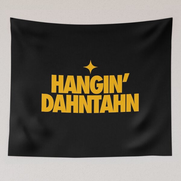 Item preview, HANGIN' DAHNTAHN (*ORIGINAL DESIGN*) designed and sold by crowbarr.