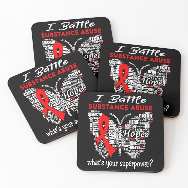 Item preview, Substance Abuse Warrior - I Battle Substance Abuse What is your Superpower? designed and sold by KirstybShop.