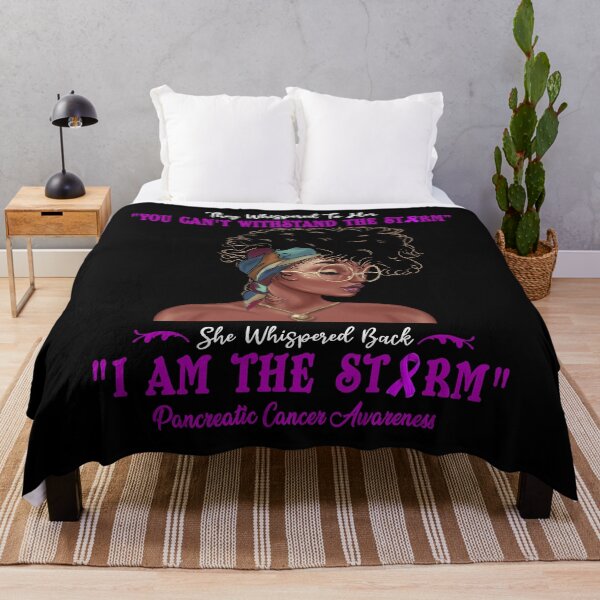 Item preview, I Am The Storm Pancreatic Cancer Awareness designed and sold by Gillosina.
