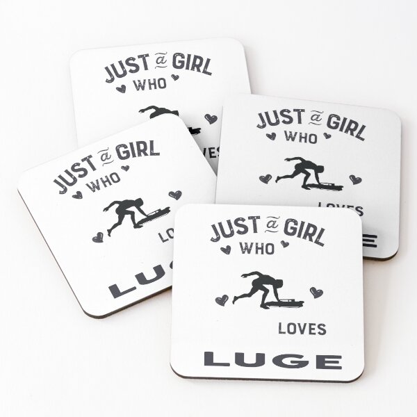 Item preview, Just A Girl Who Loves Luge, Funny Luge, Usa Luge, Luge Quote, Winter Sports designed and sold by Aerial Addicts.