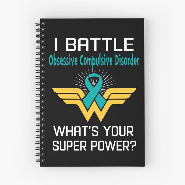 Item preview, I Battle Obsessive Compulsive Disorder What's Your Super Power Support Obsessive Compulsive Disorder Warrior Gifts  designed and sold by Sabfit.