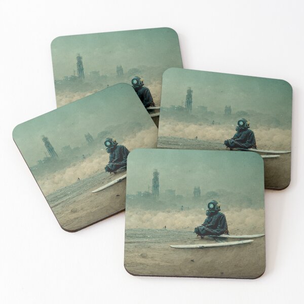 Aperçu de l'œuvre Surfeur de la pollution créée et vendue par lucid-daydreams.
