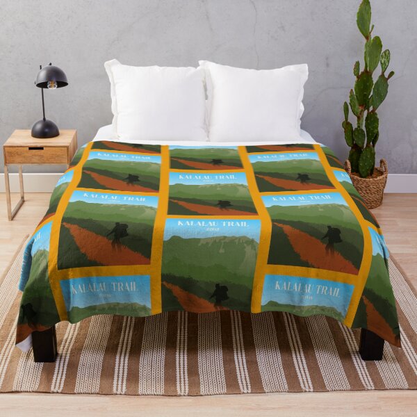Item preview, Kalalau Trail - Minimalist Travel Style - Vintage Travel Art designed and sold by PopCultArcade.