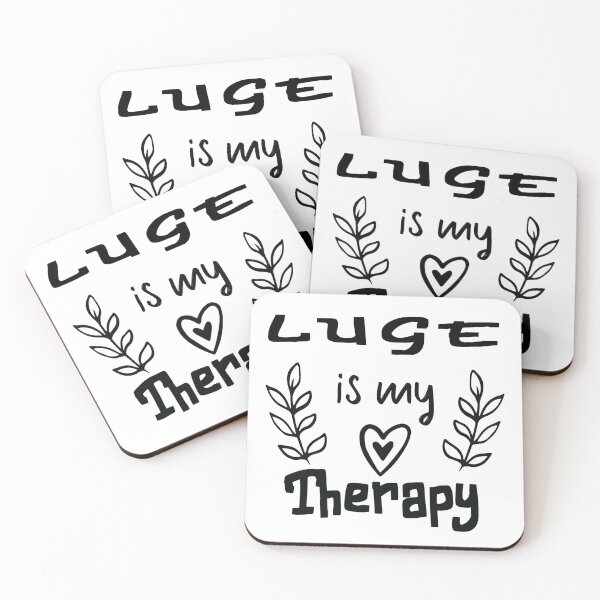 Item preview, Luge Is My Therapy, Funny Luge, Usa Luge, Luge Quote, Winter Sports designed and sold by Aerial Addicts.