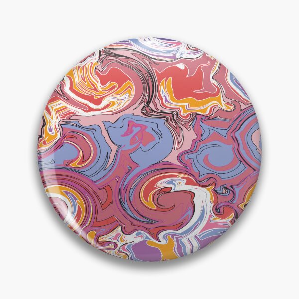 Item preview, Fluid Art, Pouring art design, Shades of Pink and Purple, Shades of Twilight, liquid art designed and sold by Thilaniz.