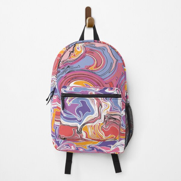Item preview, Fluid Art, Pouring art design, Shades of Pink and Purple, Shades of Twilight, liquid art designed and sold by Thilaniz.