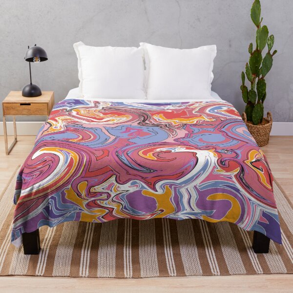 Item preview, Fluid Art, Pouring art design, Shades of Pink and Purple, Shades of Twilight, liquid art designed and sold by Thilaniz.