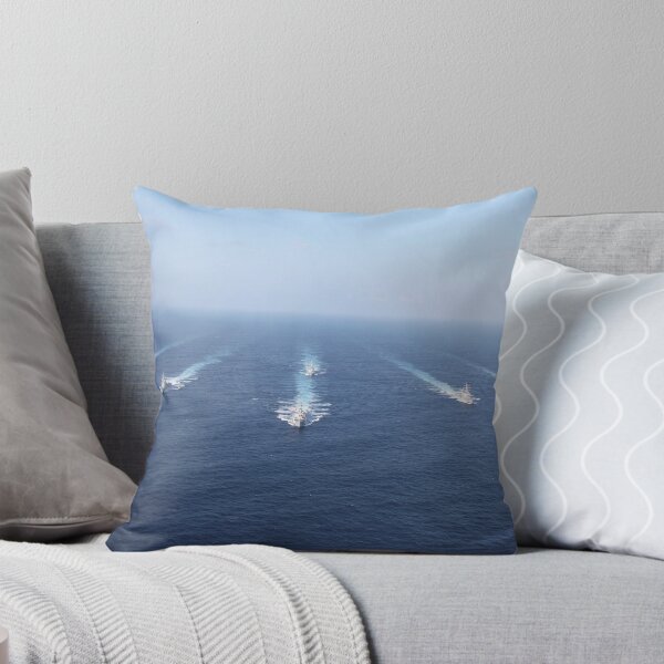 Item preview, STK105583M-Military ships transit the Philippine Sea in formation. designed and sold by StocktrekImages.