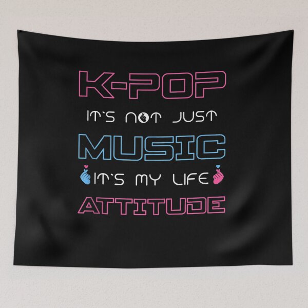 Item preview, K-Pop It’s Not Just Music My Life Attitude Korean Pop Music designed and sold by dolsy-store.