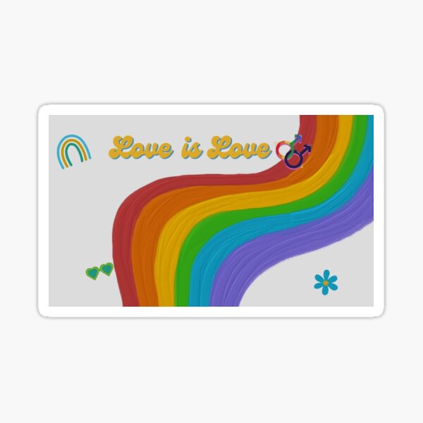 love IS love Sticker