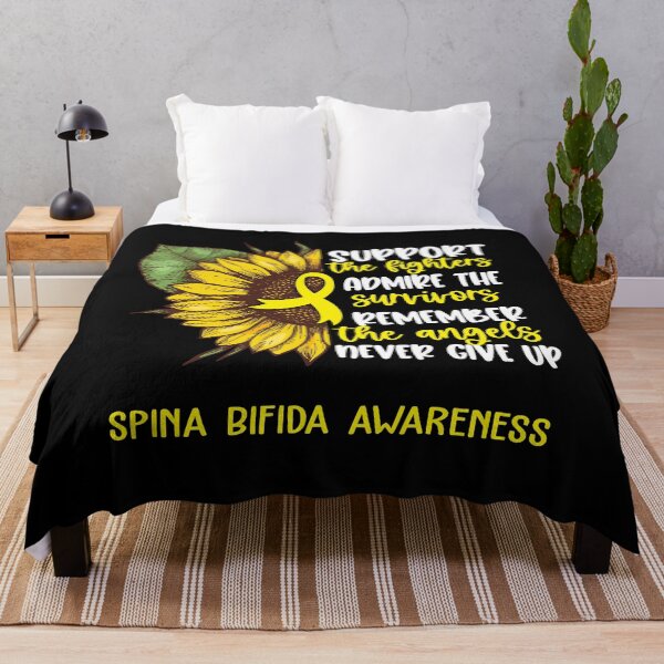 Item preview, Concientización sobre la espina bífida: apoye a los luchadores Admire a los sobrevivientes Recuerde que los ángeles nunca se dan por vencidos designed and sold by whlrcheryl.