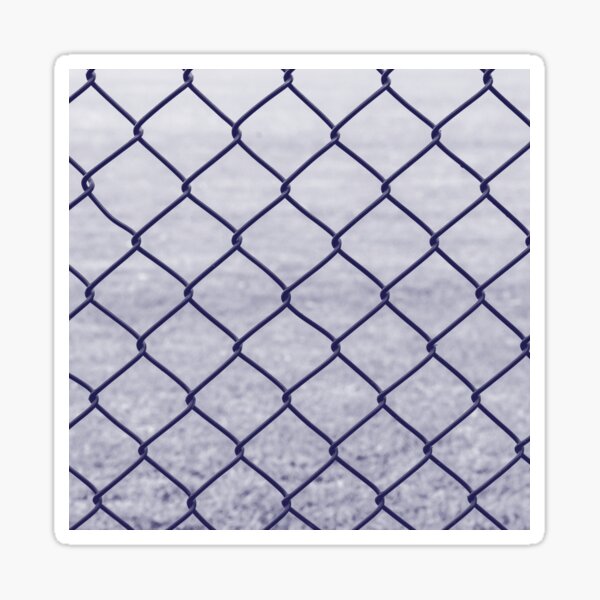 Fence pattern wallpaper Sticker