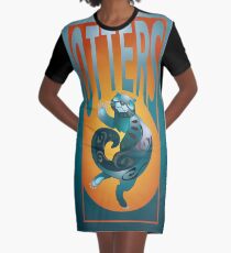BEARS TOTEM- the otter Graphic T-Shirt Dress