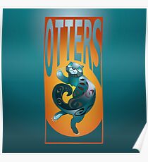 BEARS TOTEM- the otter Poster