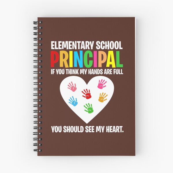 Item preview, Funny Elementary School Principal Hands Full See My Heart   designed and sold by PorpoiseTee.