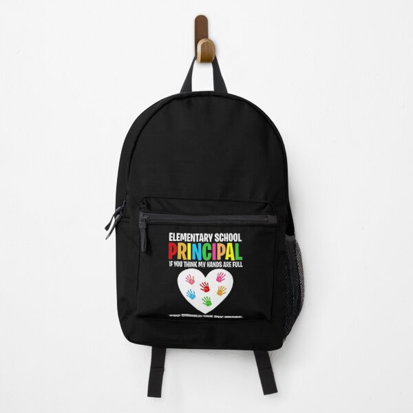 Item preview, Funny Elementary School Principal Hands Full See My Heart designed and sold by PorpoiseTee.