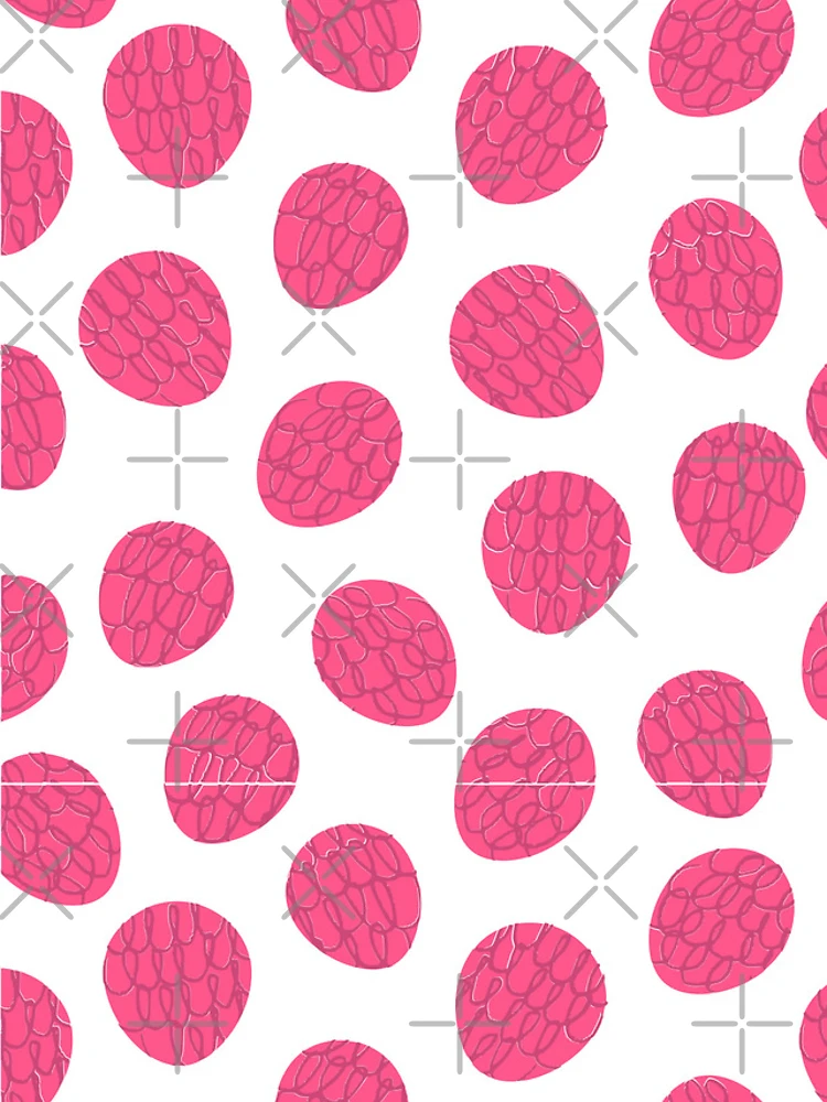Thumbnail 4 of 4, iPhone Case, Raspberry Fruit Pattern designed and sold by Riverside-Moon.