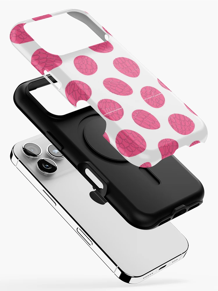 Thumbnail 2 of 4, iPhone Case, Raspberry Fruit Pattern designed and sold by Riverside-Moon.