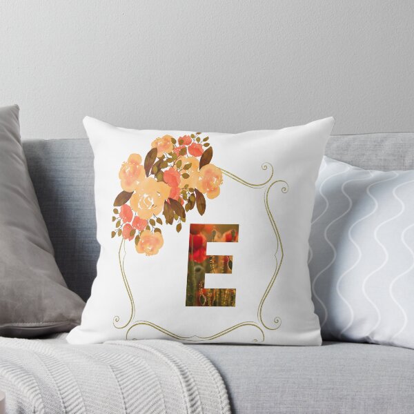 Item preview, Initial E Flowers Design, Monogram with Flowers, Initial Gifts for Her- designed and sold by bartdesigner.