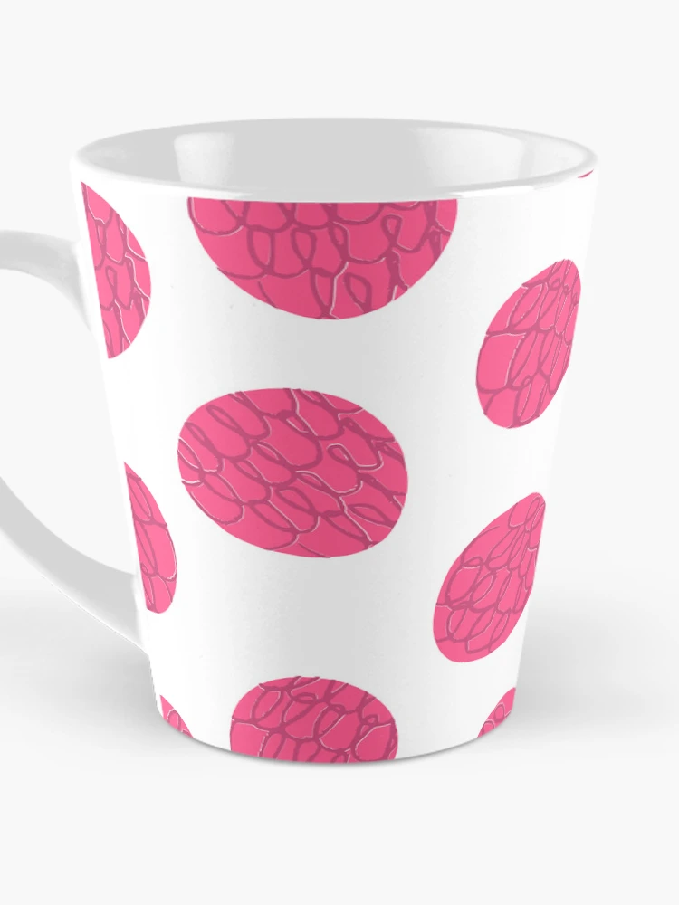 Thumbnail 3 of 4, Coffee Mug, Raspberry Fruit Pattern designed and sold by Riverside-Moon.