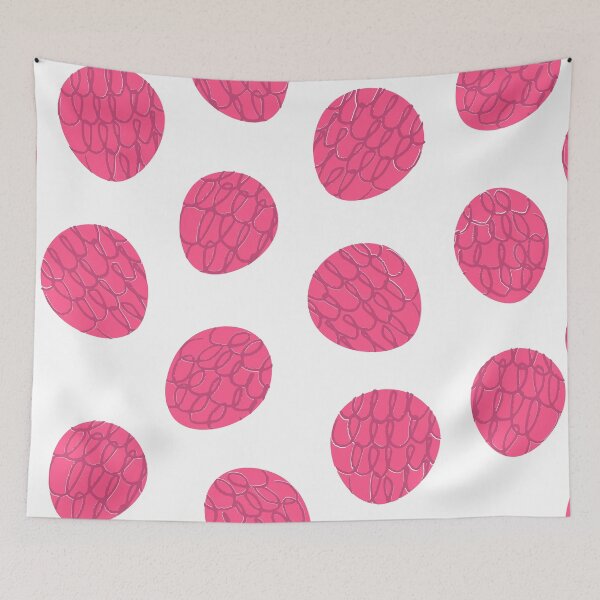 Item preview, Raspberry Fruit Pattern designed and sold by Riverside-Moon.