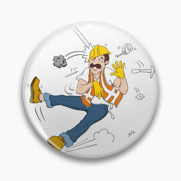 Item preview, Funny Construction Worker designed and sold by SFK-workshop.