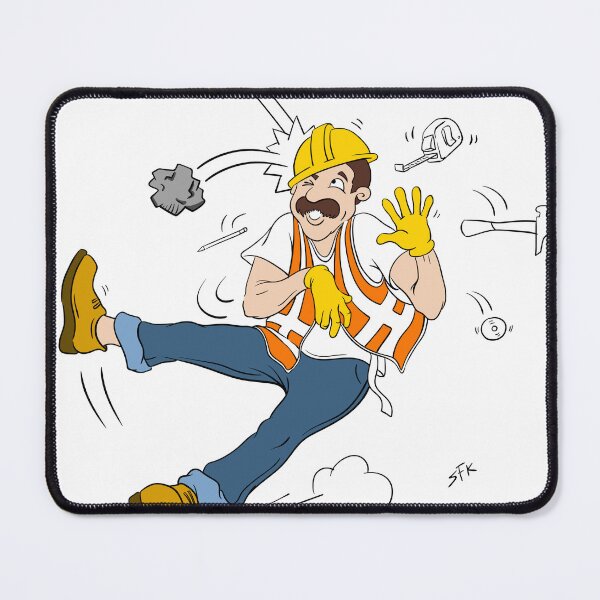 Item preview, Funny Construction Worker designed and sold by SFK-workshop.