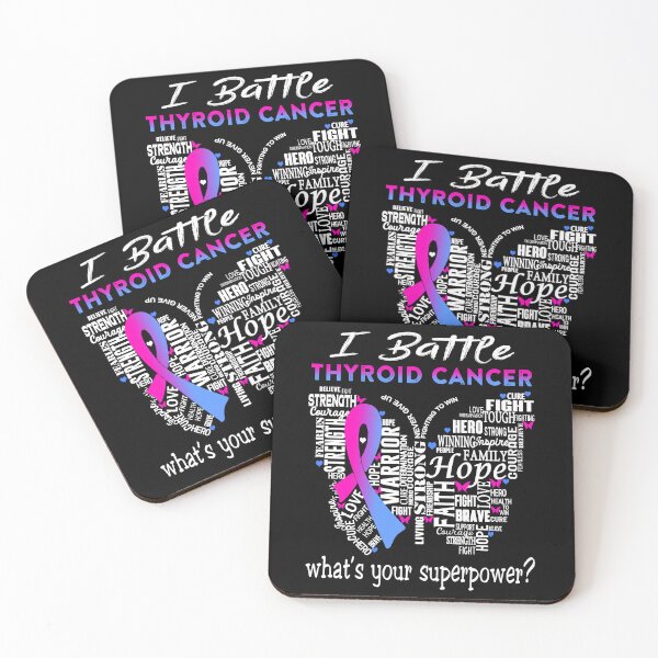 Item preview, Thyroid Cancer Warrior - I Battle Thyroid Cancer What is your Superpower? designed and sold by KirstybShop.