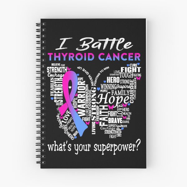 Item preview, Thyroid Cancer Warrior - I Battle Thyroid Cancer What is your Superpower? designed and sold by KirstybShop.