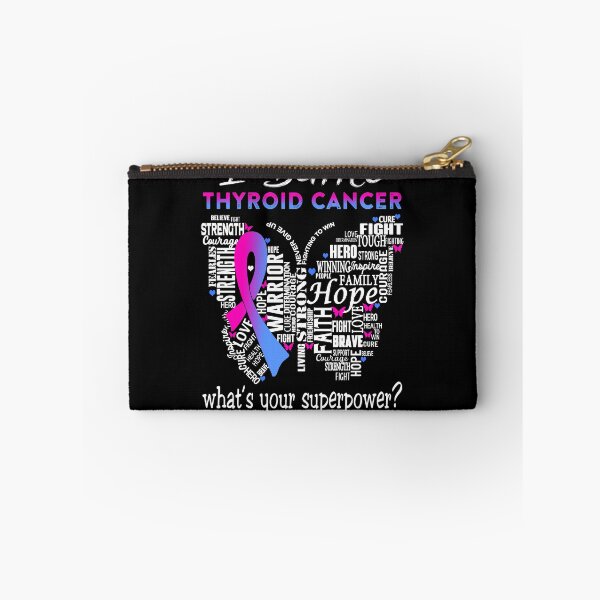 Item preview, Thyroid Cancer Warrior - I Battle Thyroid Cancer What is your Superpower? designed and sold by KirstybShop.