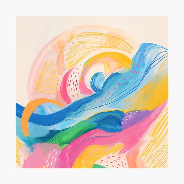 Item preview, It is not too late for you - abstract art designed and sold by morgansgoods.