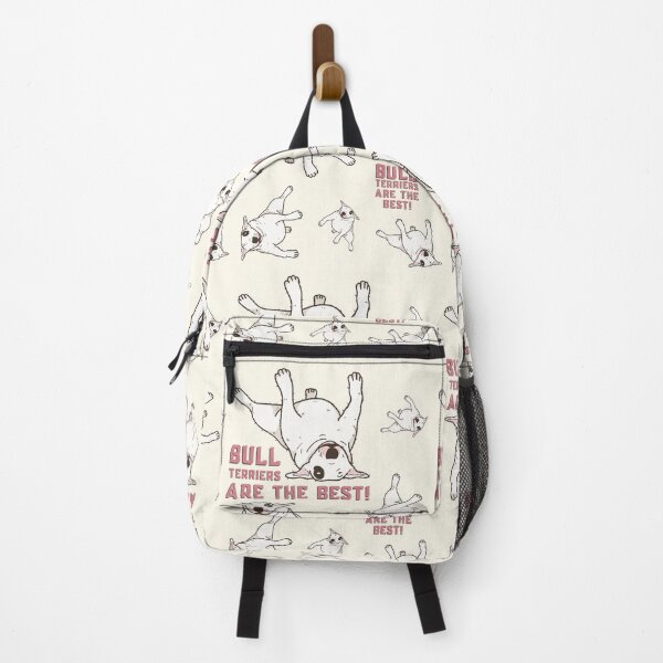 Item preview, Bull terriers are the best pink quote with Bully upside down designed and sold by WordStruggle.