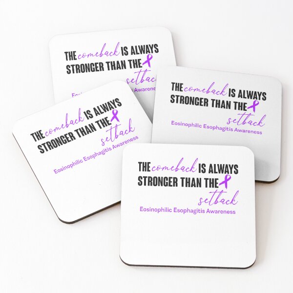 Item preview, Eosinophilic Esophagitis Awareness - The Comeback is Always Stronger Than The Setback designed and sold by Robbsyn.