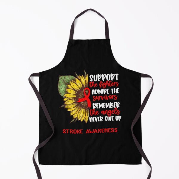 Item preview, Stroke Awareness - Support the Fighters Admire the Survivors Remember the Angels Never Give Up designed and sold by whlrcheryl.