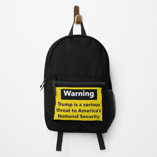 Item preview, National Security threat warning sign  designed and sold by Rachel the Artist .
