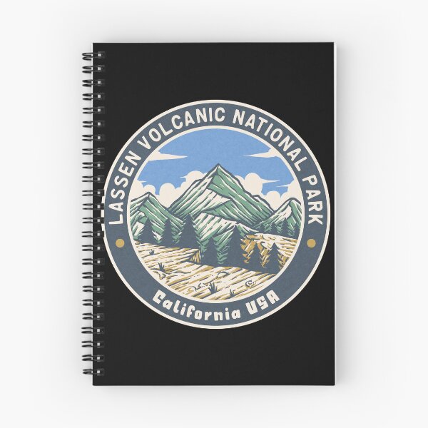 Item preview, Lassen Volcanic National Park Vintage Mountains designed and sold by JordanHolmes.