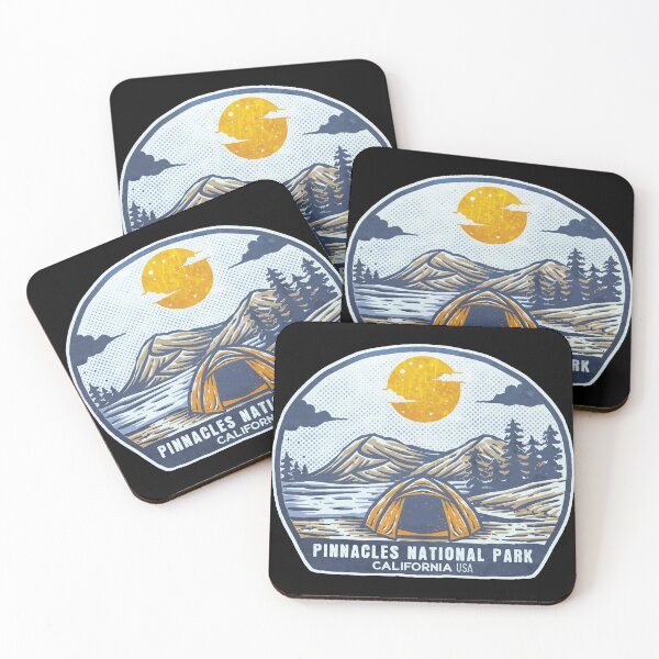 Item preview, Pinnacles National Park Vintage Sunset Camp designed and sold by JordanHolmes.