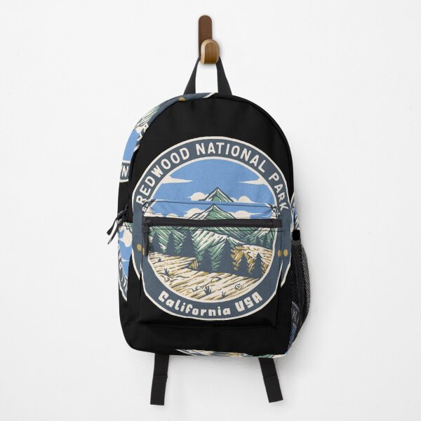 Item preview, Redwood National Park Vintage Mountains designed and sold by JordanHolmes.