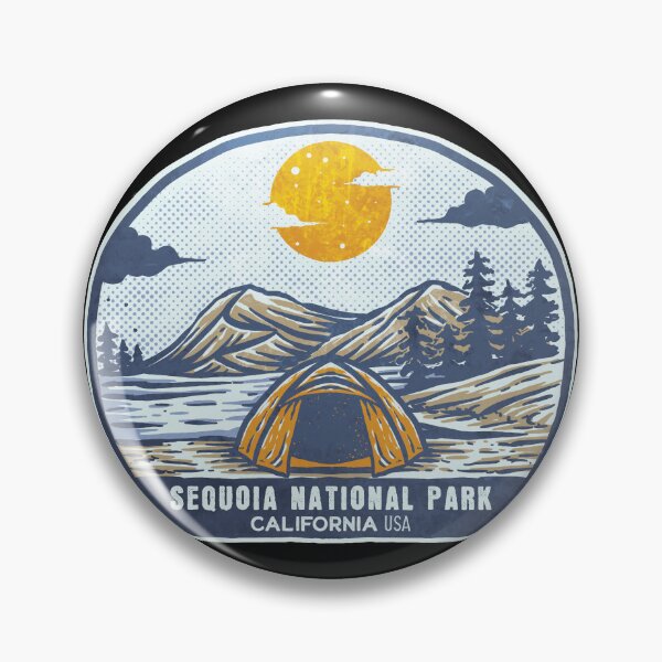 Item preview, Sequoia National Park Vintage Sunset Camp designed and sold by JordanHolmes.