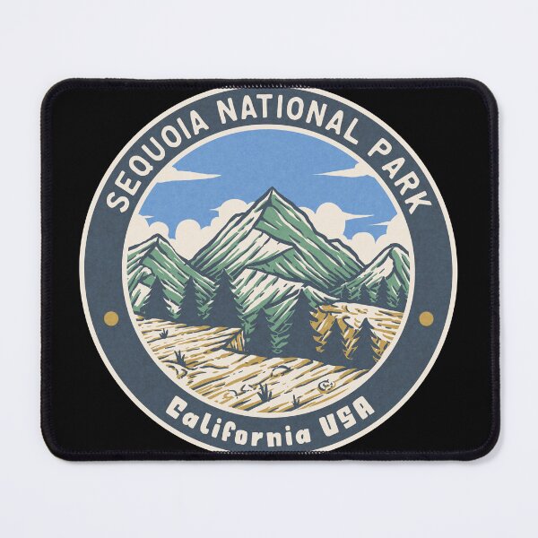 Item preview, Sequoia National Park Vintage Mountains designed and sold by JordanHolmes.
