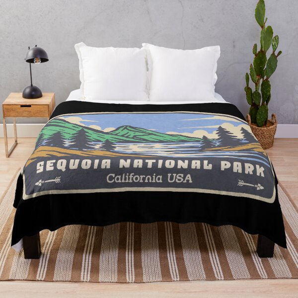 Item preview, Sequoia National Park Vintage Mountain Lake designed and sold by JordanHolmes.